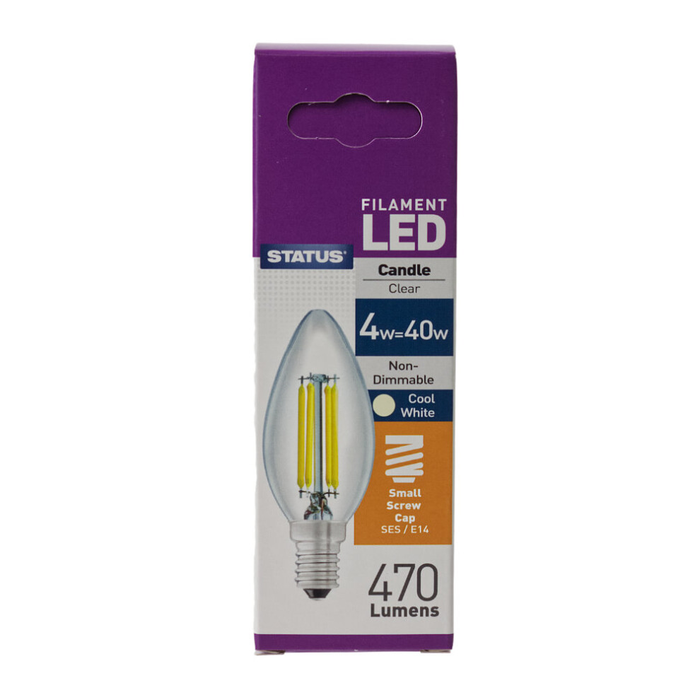 LED SES Candle 4w Filament Lamp 7007105