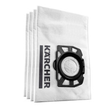 KARCHER - KARCHER KWD1 / KWD2 / KWD3 / WD2 Plus / WD3 bolsa de filtro de enchimento (embalagem de 4)