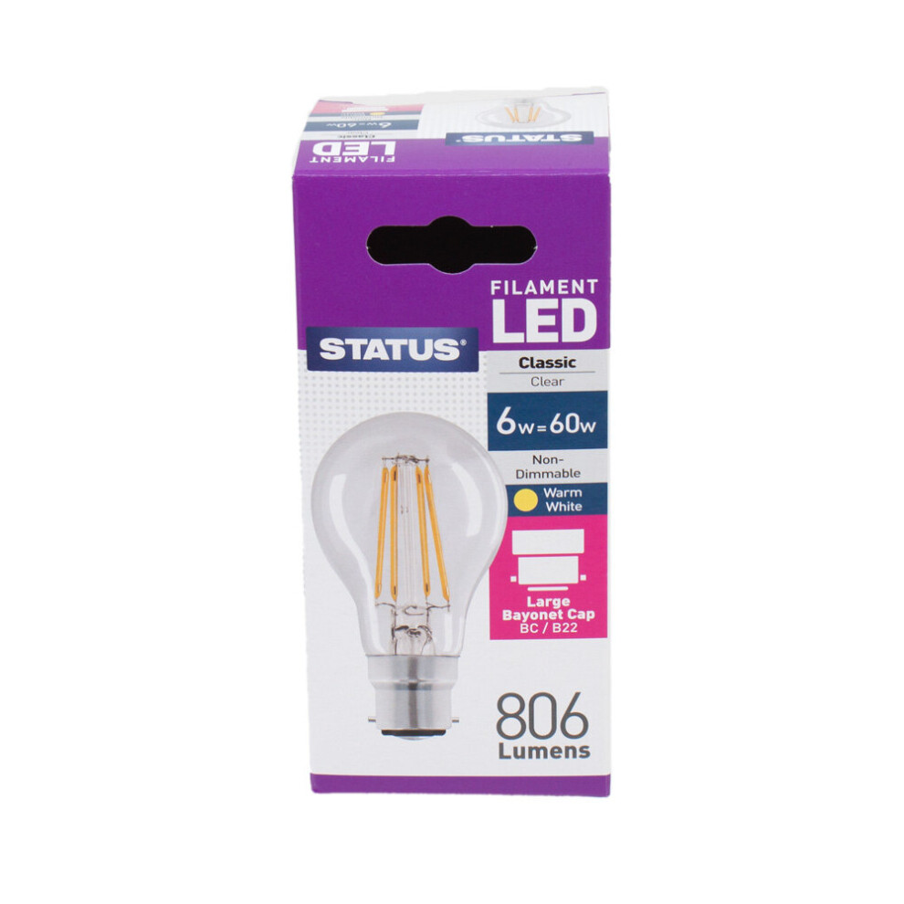 LED BC GLS 7w Filament 2281444