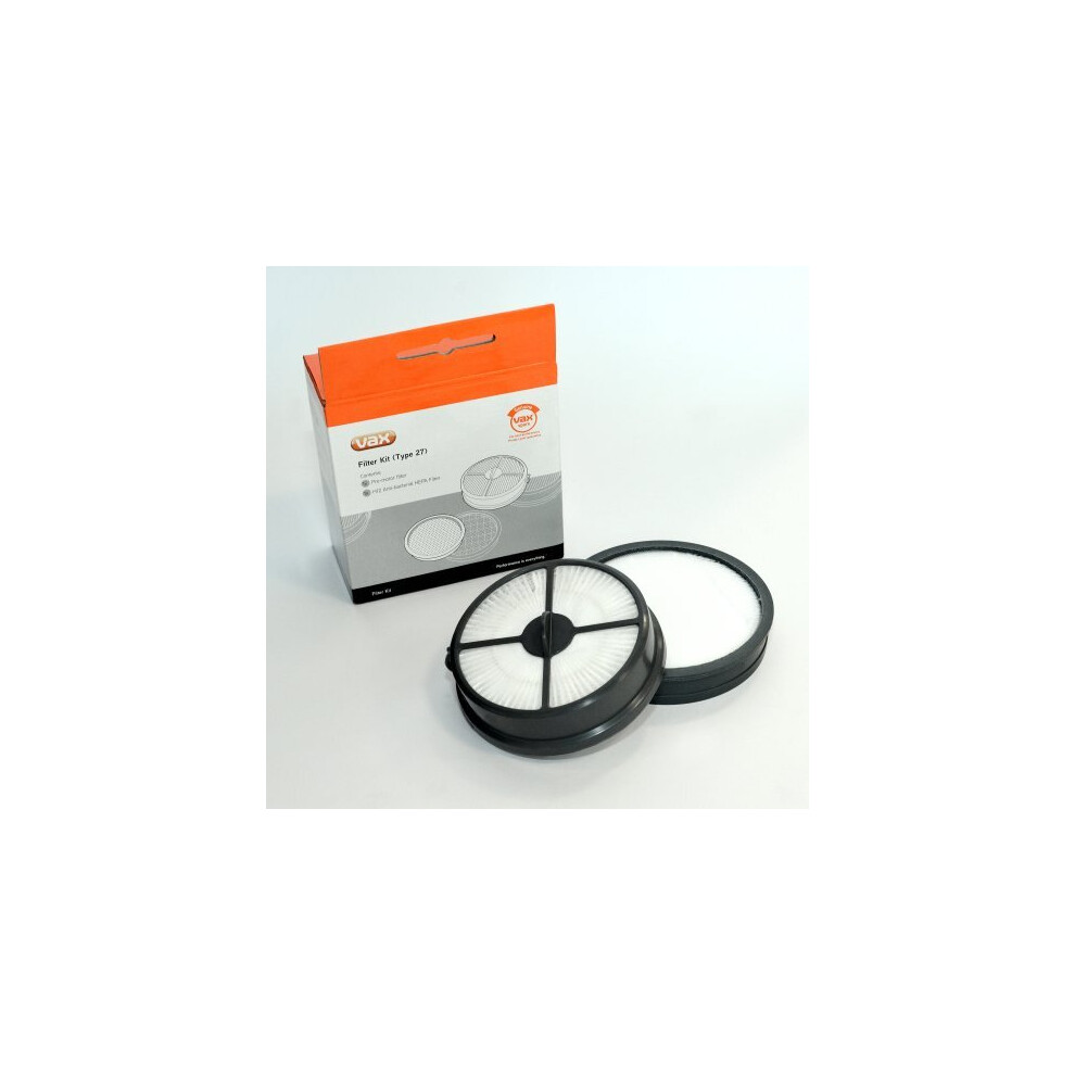 VAX Mach Air HEPA Upright Filter Kit (Type 27) 1-1-129220-00