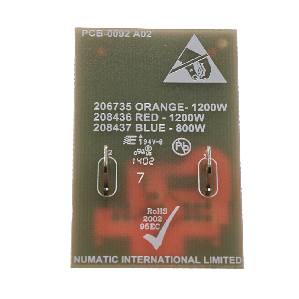 Numatic Henry PCB 208436