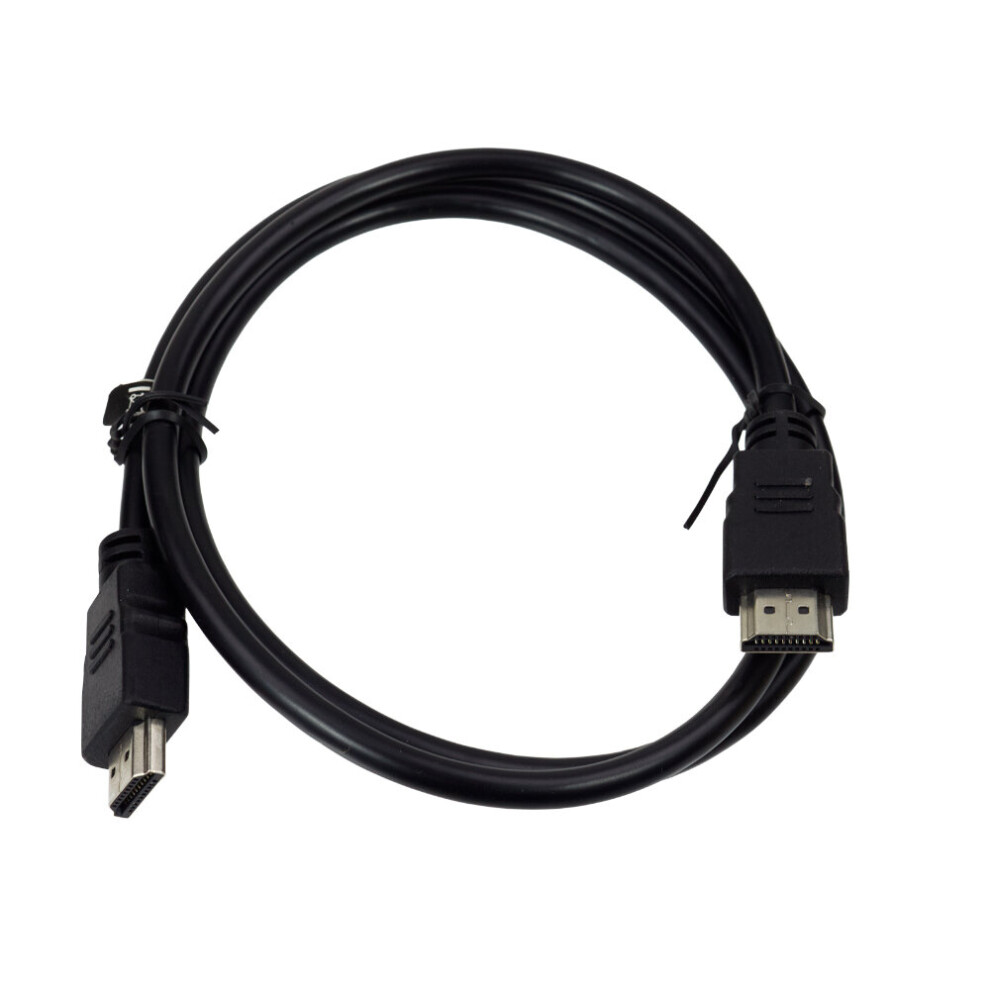 1 Metre HDMI Cable  Nickel Plated Cable 6mm in Black 6123280