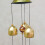 Wind Chimes Μεγάλα χάλκινα κουδούνια που κρέμονται Κήπος αυλή Home Decor Εξωτερική 11