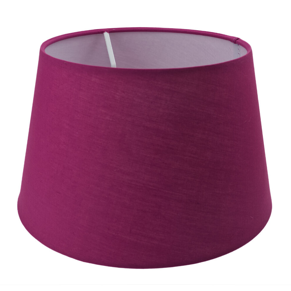 Drum Shade 25cm Tapered Magenta 7566552