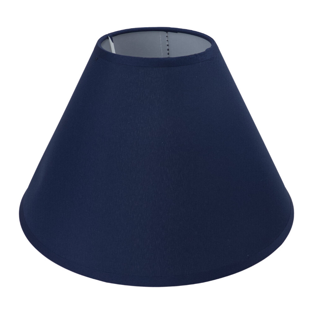 Conical Shade 25cm Taped Edge Navy Blue 8126100