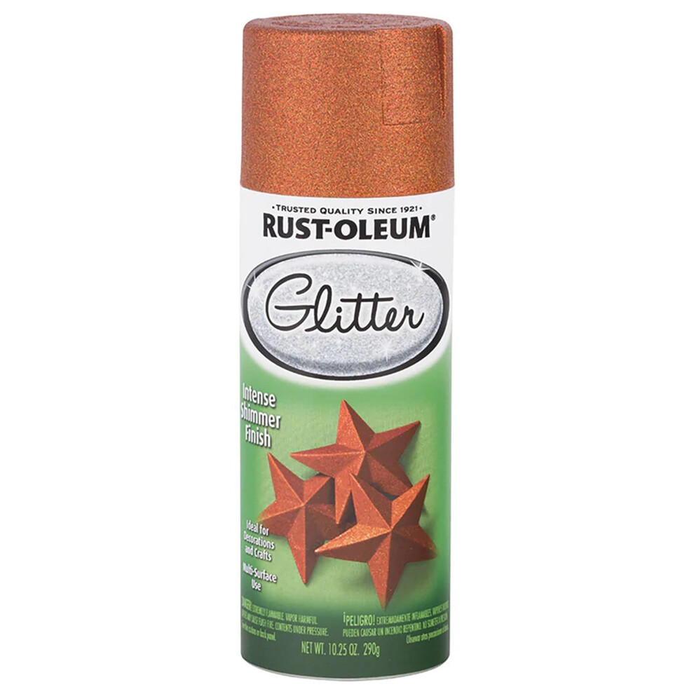 (290g, Orange) Rust-Oleum Specialty Glitter Spray Paint