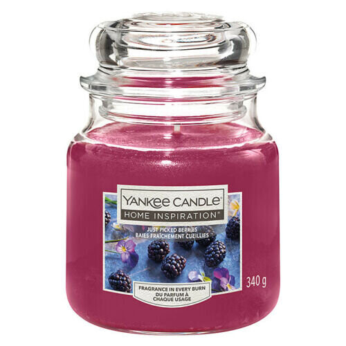 Yankee Candle Yankee Candle Home Inspiration Medium Jar Just Picked Berries 340g