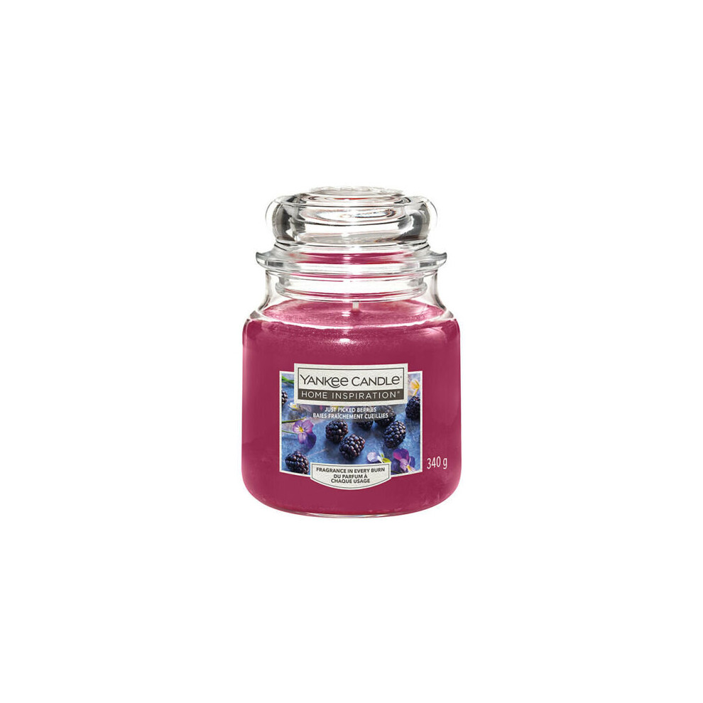 Yankee Candle Home Inspiration Medium Jar Just Picked Berries 340g