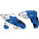 Vivo 3.6V Cordless Mini Screwdriver Set W/ 54 Screw Bits USB Rechargeable LED Li-ion 3