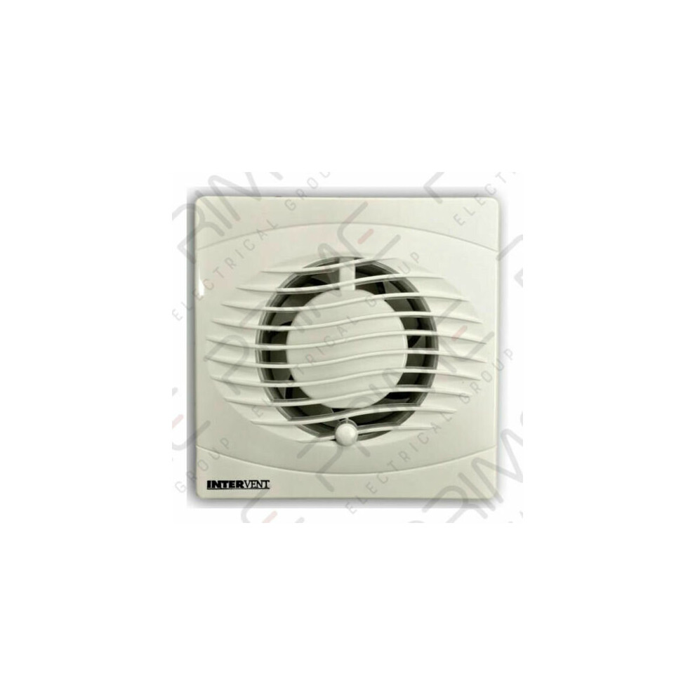Intervent Bvf100h Axial Extractor Fan 100Mm / 4 Inch (Humidistat)