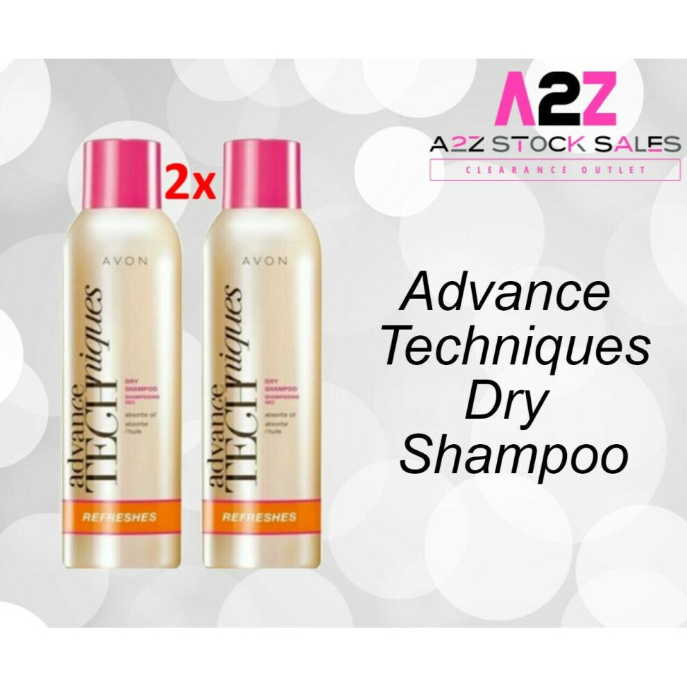 2x Avon Advance Techniques - Dry Shampoo - 150ml
