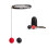 (Red + Black) Boxing Reflex Headband, Improving Reaction Speed 1