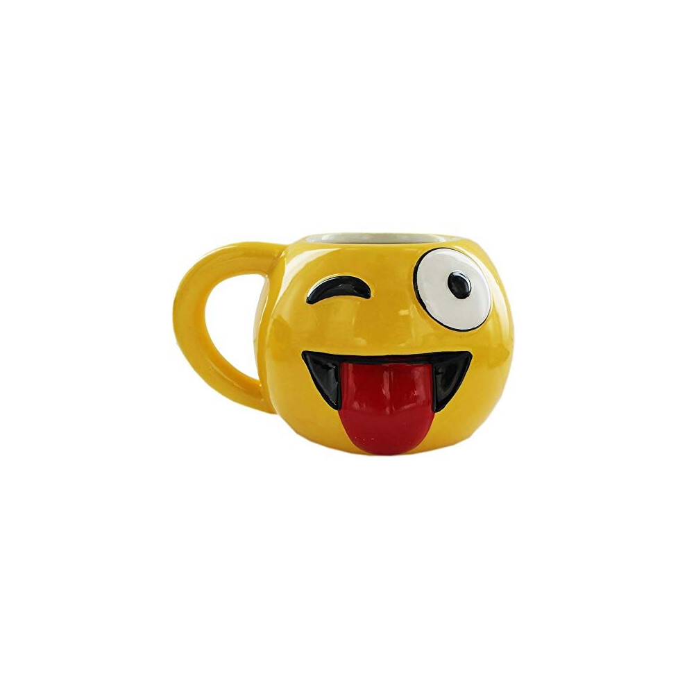 Emoji Wink Tongue Mug