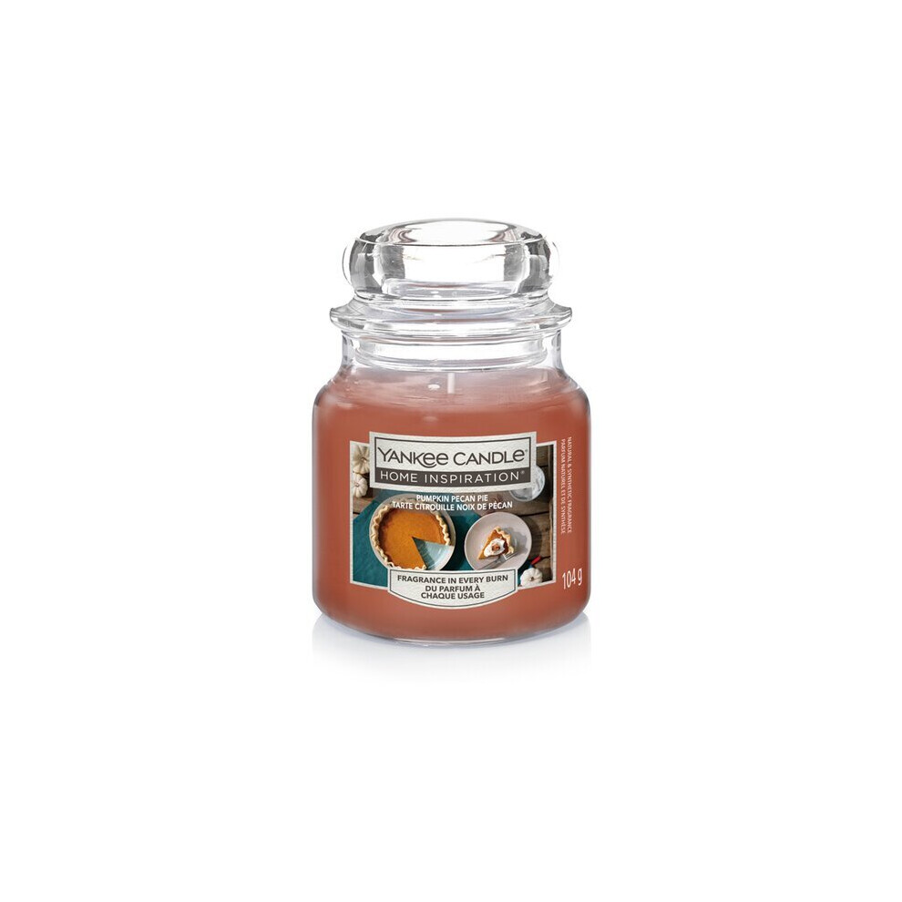 Yankee Candle Home Inspiration Medium Jar Pumpkin Pecan Pie 340g