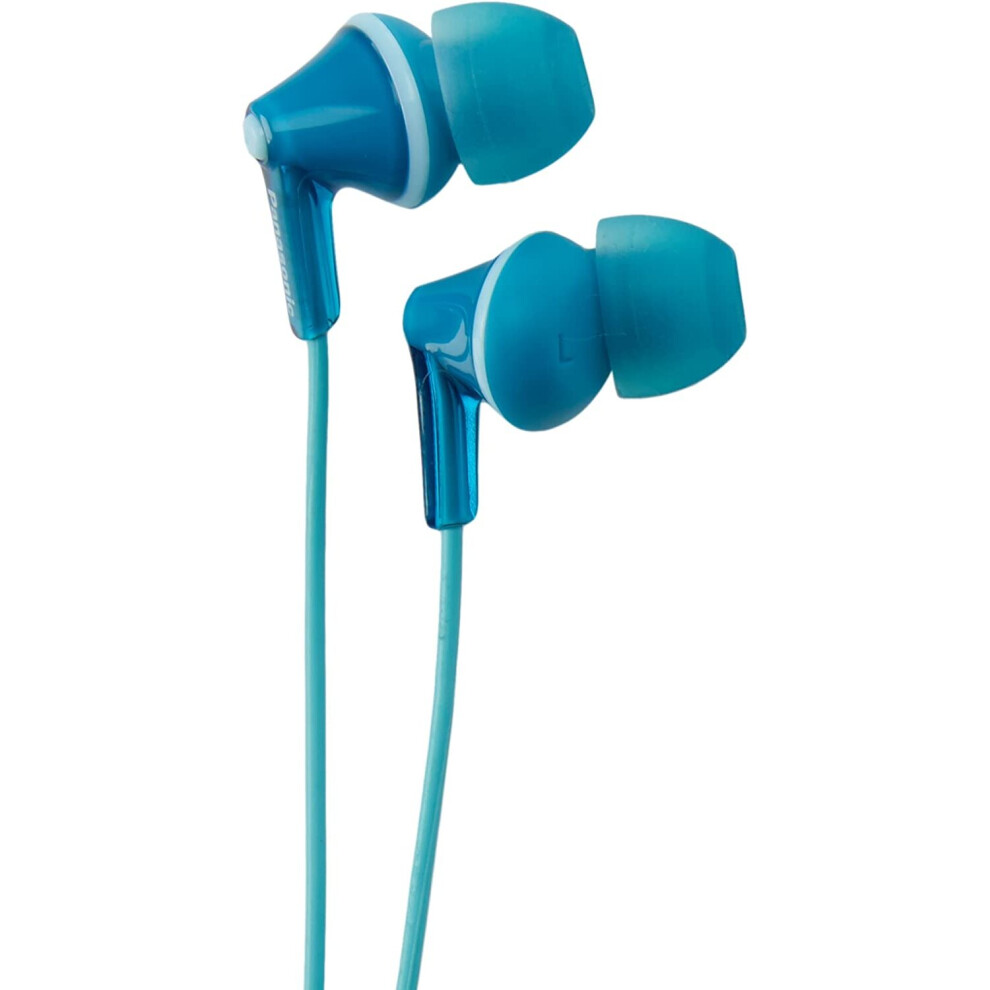 Panasonic RP-HJE125 Ergofit Headphones Earphones Earbuds Turquoise