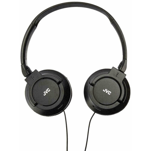 JVC JVC Foldable Lightweight Powerful Bass Over-Ear Headphones - Black 2