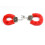 Plush Handcuffs (Red) 1