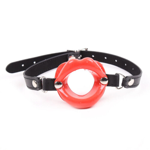 Hot Lips Ball Gag (Red)
