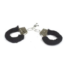 Plush Handcuffs (Black)