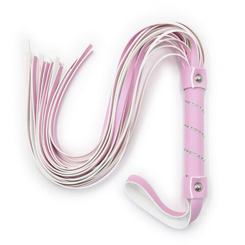 Cat O Nine Tails Whip (Pink) 1