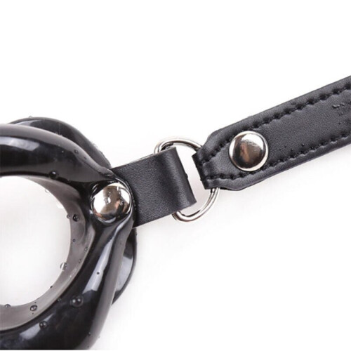 Hot Lips Ball Gag (Black) 1