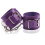 PU Leather Ankle & Wrist Cuffs (Purple) 1