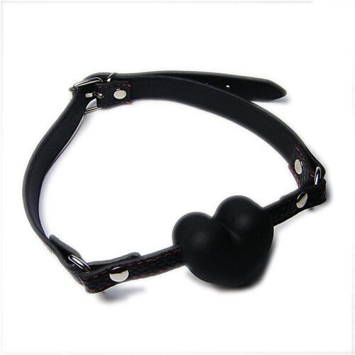 Heart Shaped Mouth Gag (Black)