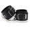 PU Leather Ankle & Wrist Cuffs (Black) 1