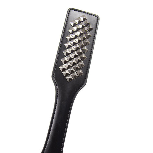 Studded Spanking Paddle (Silver) 1