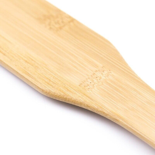 Natural Bamboo Spanking Paddle With Hearts 1