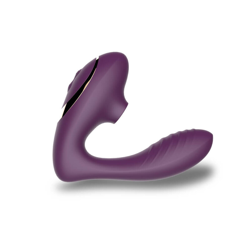 10 Speed Clitoral Sucking Vibrator G-Spot (Dark Purple)