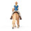 Papo - Figurine Cheval western et sa cavalière 4