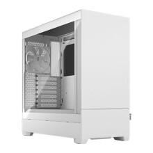 Fractal Design Pop Silent White Tg Gaming Case W/ Clear Glass Window Atx Sound-D FD-C-POS1A-04
