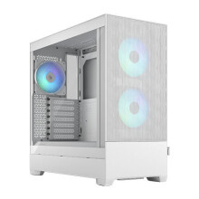 PC-behuizing - FRACTAL DESIGN - Pop Air RGB Wit TG - Wit (FD-C-POR1A-01)