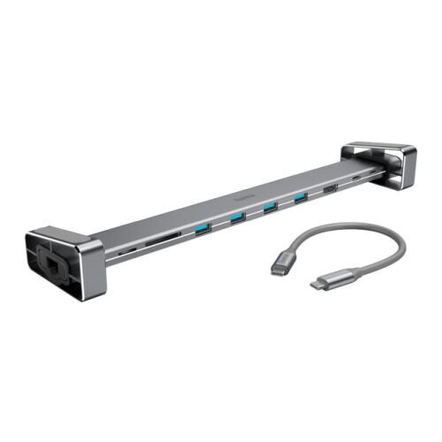 Hama USB-C Dockingstation - HAMA - Universell - 9 Ports - Integrierte Stromversorgung - PC-kompatibel