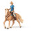 Papo - Figurine Cheval western et sa cavalière 5
