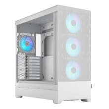 Fractal Design Pop Xl Air Rgb White Tg Gaming Case W/ Clear Glass Window E-Atx H FD-C-POR1X-01