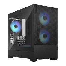 FRACTAL DESIGN - Pop Mini Air RGB Black TG - Boîtier PC - Noir (FD-C-POR1M-06)