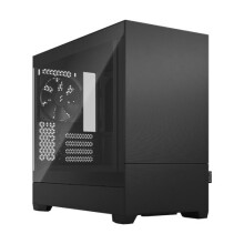Fractal Design Pop Mini Silent Black Tg Gaming Case W/ Clear Glass Window Micro FD-C-POS1M-02