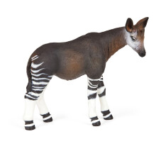 Papo Wild Animal Kingdom Okapi Toy Figure 3 Years Or Above Brown/White 50077 50077