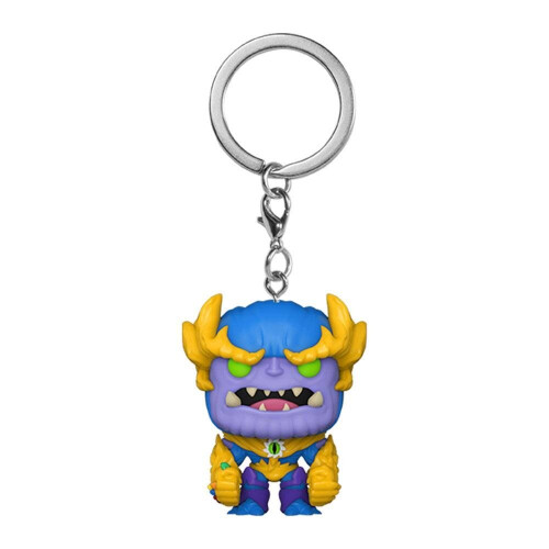 Funko Marvel: Monster Hunters POP! Vinyl Keychains 4 cm Thanos Display (12)