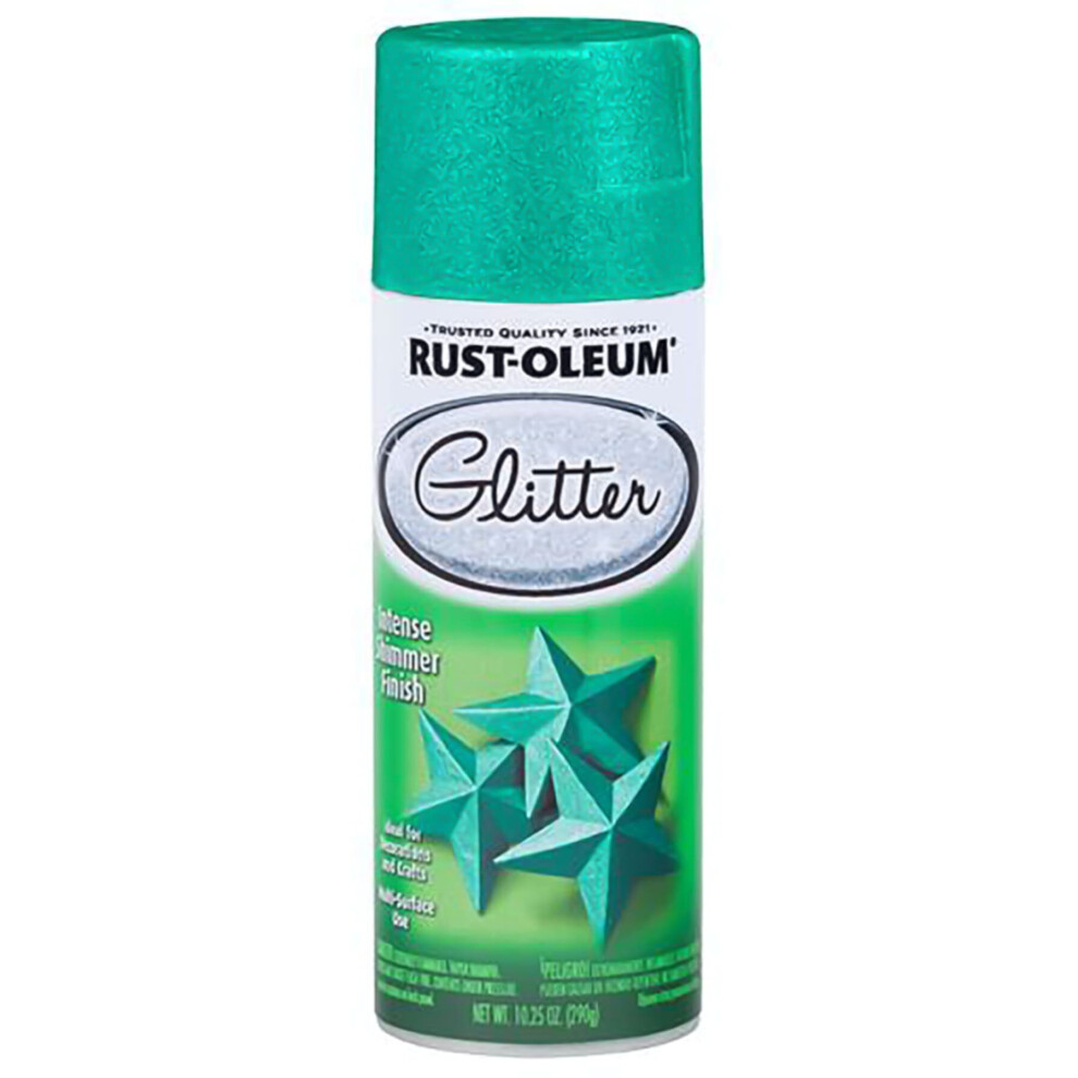 (290g, Turquoise) Rust-Oleum Specialty Glitter Spray Paint