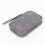 (Grey) Cable Organizer Bag Electronic Accessories Storage Case For Usb And Charger 2
