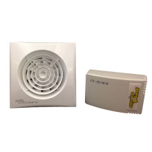 ADJ. TIMER, SELV, 26L/S (95M3/H), 8W, 100mm SILENT / LOW VOLTAGE