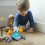 Crawling Crab Toy with Music & LED Light, Kid Interactive Learning Toy 6