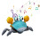 Crawling Crab Toy with Music & LED Light, Kid Interactive Learning Toy 2
