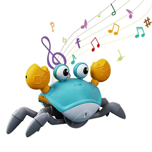 Crawling Crab Toy with Music & LED Light, Kid Interactive Learning Toy 1