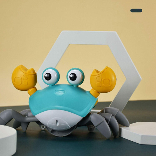 Crawling Crab Toy with Music & LED Light, Kid Interactive Learning Toy 2