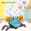 Crawling Crab Toy with Music & LED Light, Kid Interactive Learning Toy 4