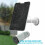 4W Solar Panels for Eufy Eufycam Cam E/2C/E/2 Pro Wall Mount 13ft Power Cable 10